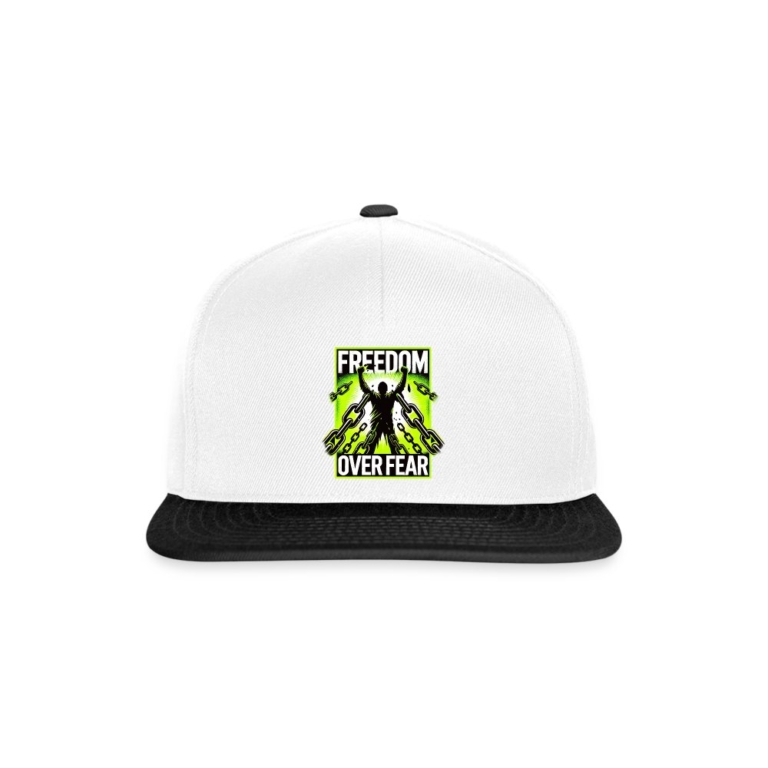freedom-over-fear-snapback-cap-weiss-schwarz
