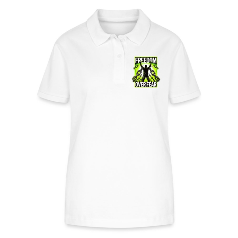 freedom-over-fear-stanleystella-frauen-bio-poloshirt-elliser-weiss