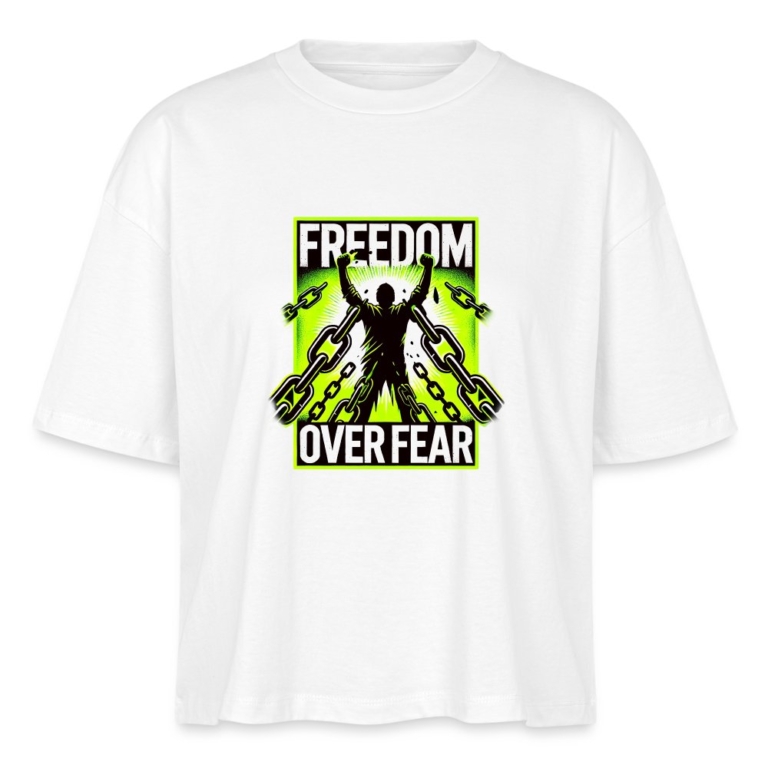 freedom-over-fear-stanleystella-frauen-boxy-bio-t-shirt-nova-weiss