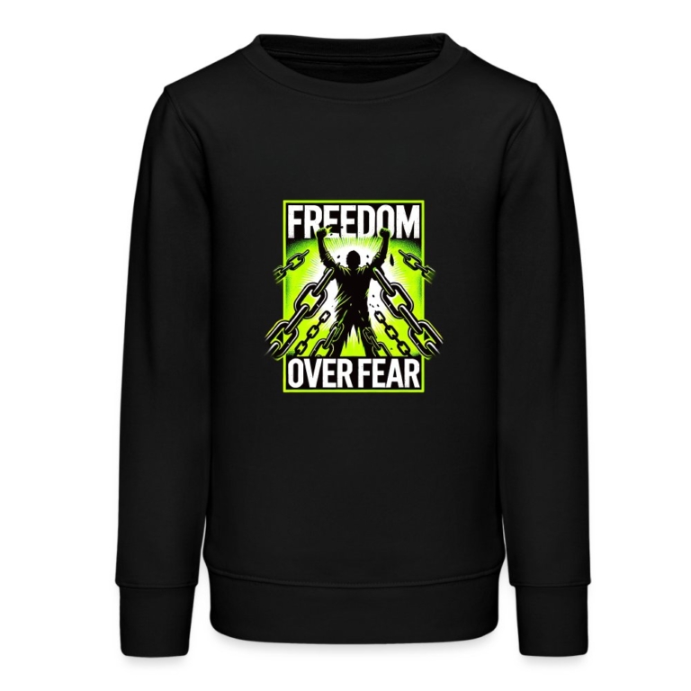 freedom-over-fear-stanleystella-mini-changer-bio-teenager-sweatshirt-schwarz