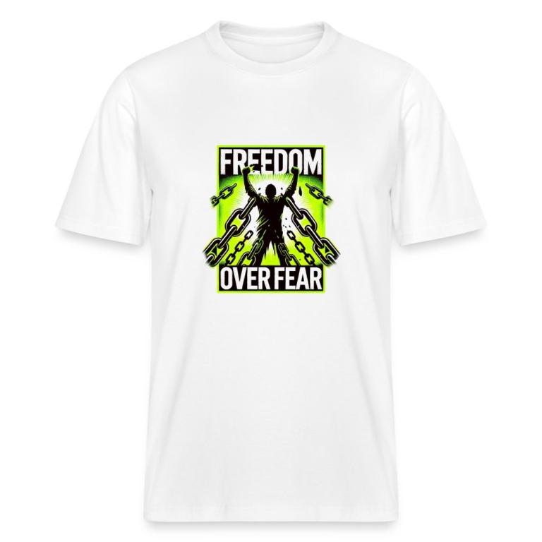 freedom-over-fear-stanleystella-relaxed-fit-unisex-bio-t-shirt-sparker-weiss