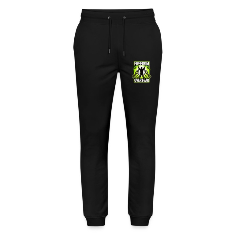 freedom-over-fear-stanleystella-unisex-bio-jogginghose-mover-schwarz