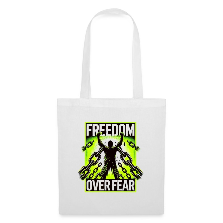 freedom-over-fear-stoffbeutel-weiss