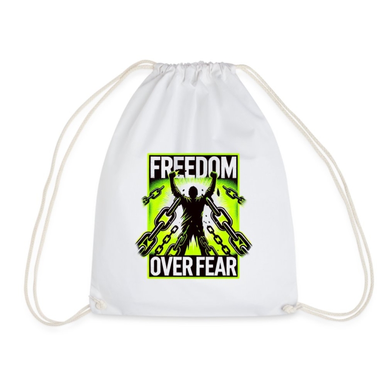 freedom-over-fear-turnbeutel-weiss