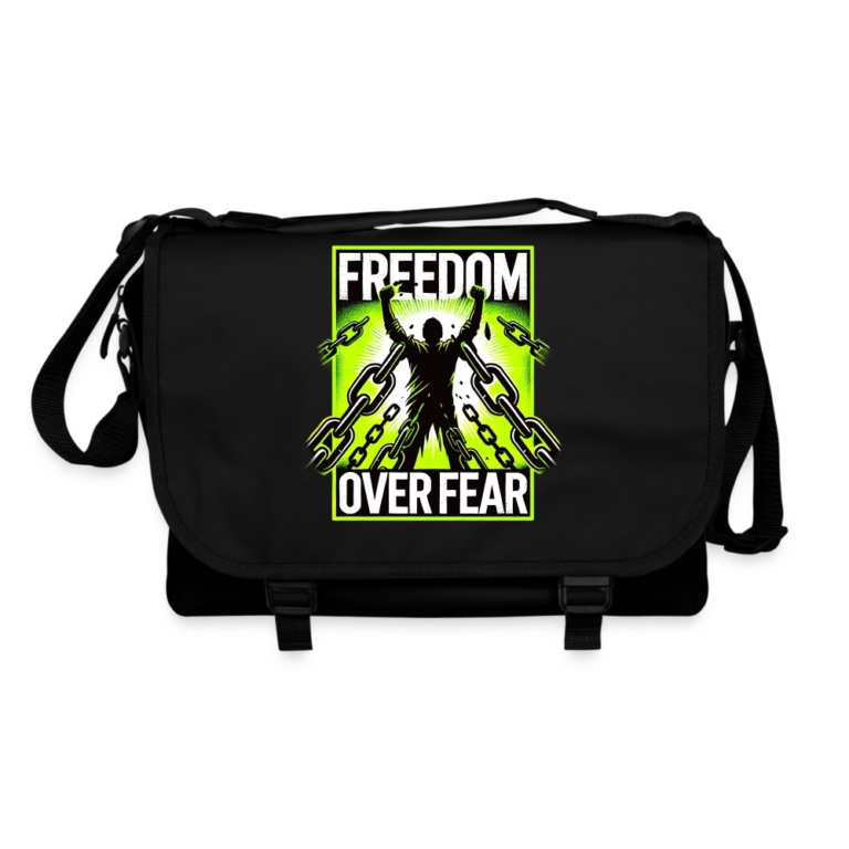 freedom-over-fear-umhaengetasche-schwarz-schwarz