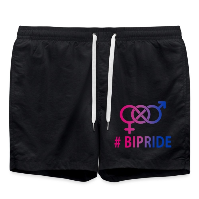 hashtag-bipride-glyphen-badeshorts-schwarz