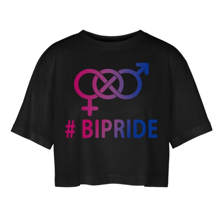 hashtag-bipride-glyphen-frauen-oversized-cropped-t-shirt-schwarz