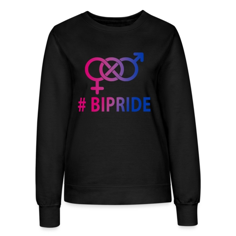 hashtag-bipride-glyphen-frauen-sweatshirt-schwarz