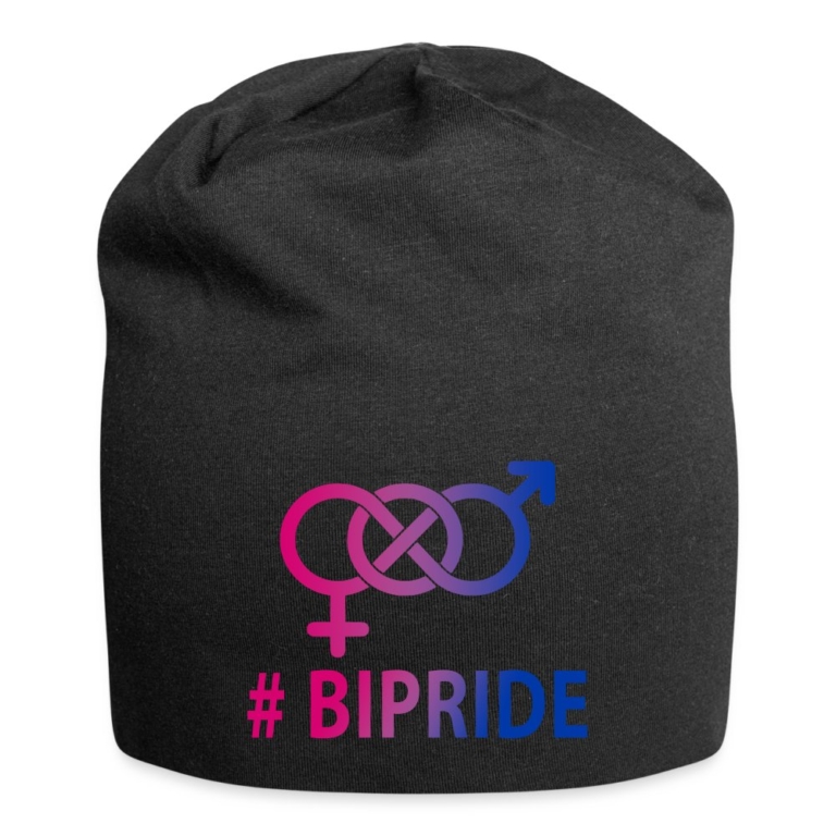 hashtag-bipride-glyphen-jersey-beanie-schwarz
