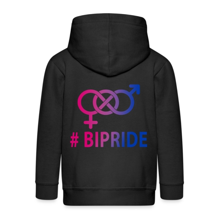 hashtag-bipride-glyphen-kinder-premium-kapuzenjacke-schwarz