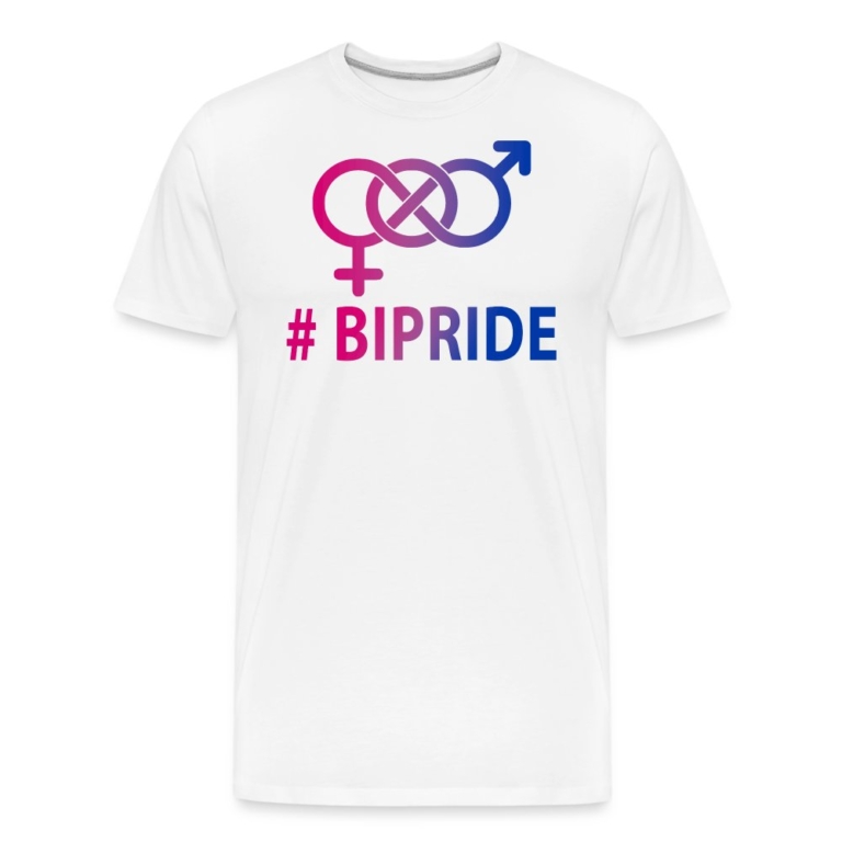 hashtag-bipride-glyphen-maenner-premium-bio-t-shirt-weiss