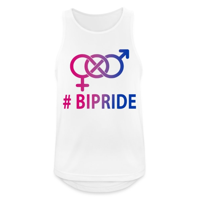 hashtag-bipride-glyphen-maenner-tank-top-atmungsaktiv-weiss