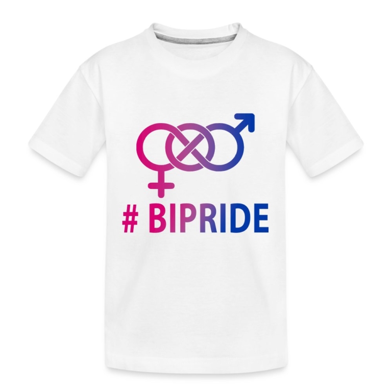 hashtag-bipride-glyphen-teenager-premium-bio-t-shirt-weiss