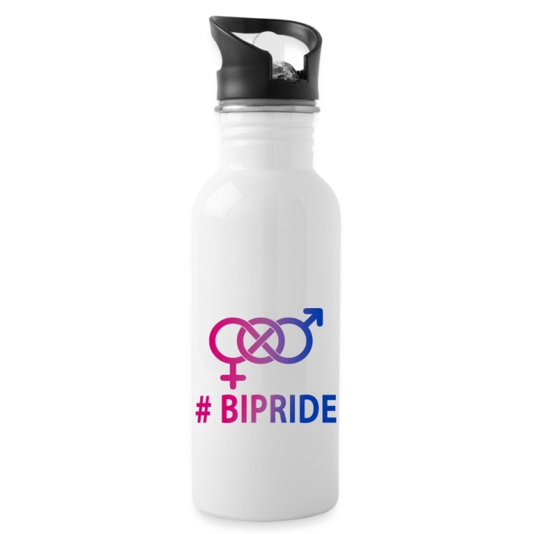 hashtag-bipride-glyphen-trinkflasche-mit-integriertem-trinkhalm-weiss
