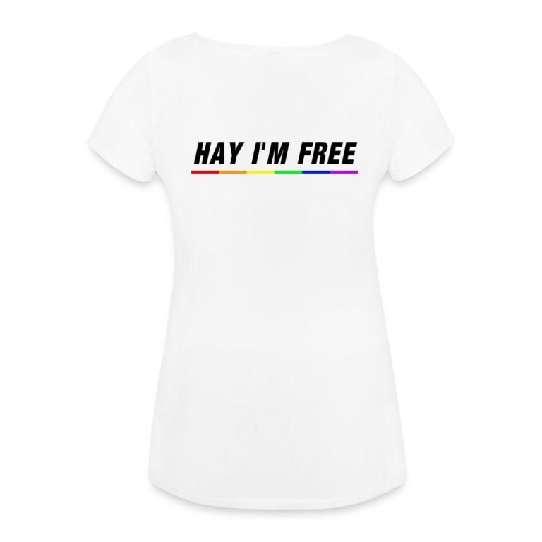 hay-im-free-frauen-schwangerschafts-t-shirt-weiss