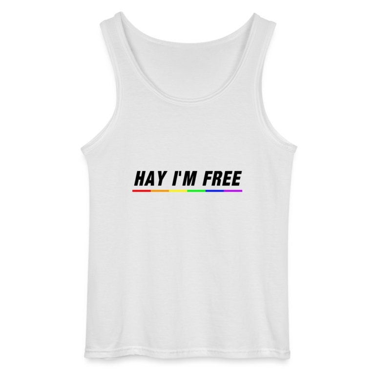 hay-im-free-gildan-maenner-tank-top-weiss