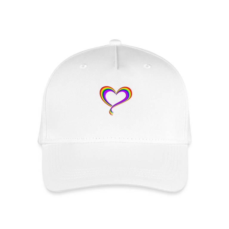 heart-kinder-bio-basecap-weiss