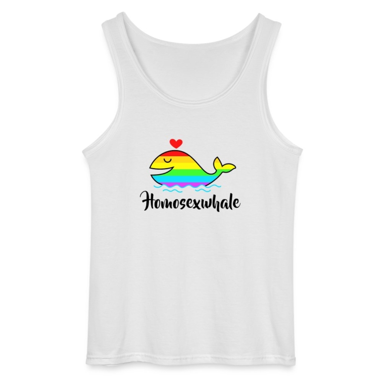 homosexwhale-gildan-maenner-tank-top-weiss