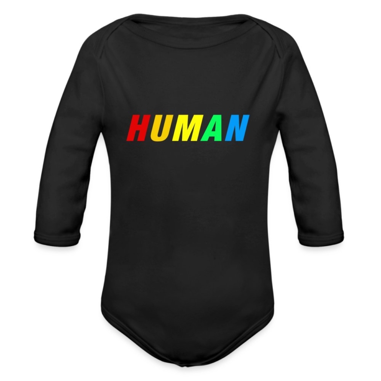 human-lgbtq-baby-bio-langarm-body-schwarz