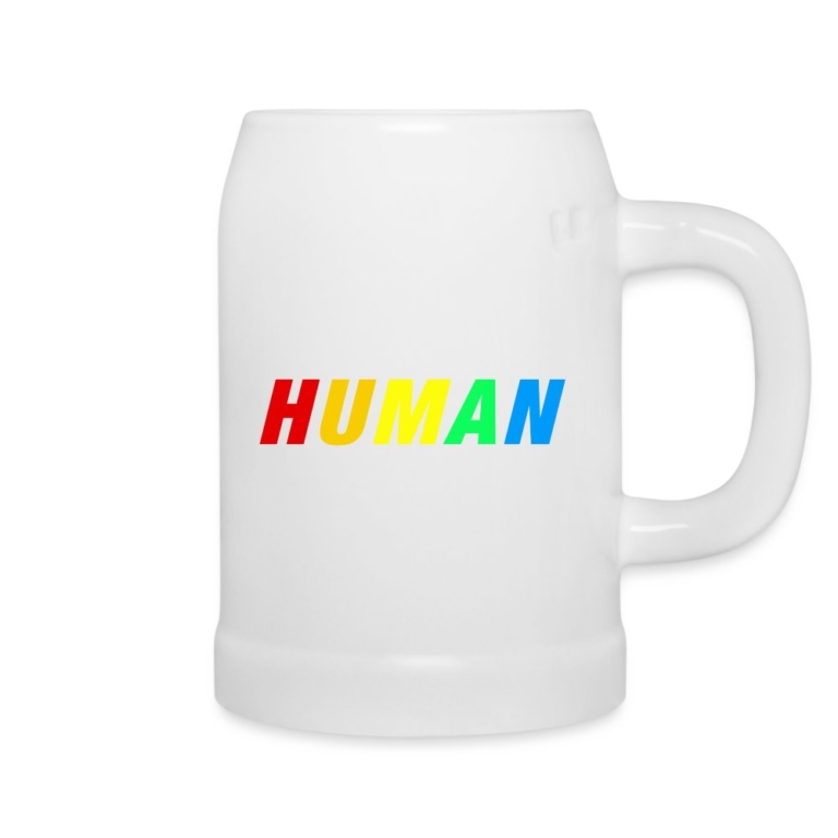 human-lgbtq-bierkrug-weiss