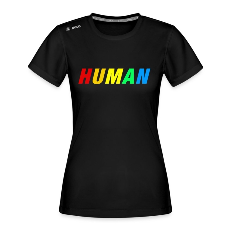 human-lgbtq-jako-frauen-t-shirt-run-20-schwarz