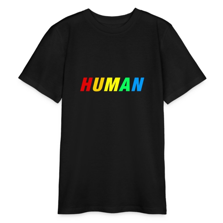 human-lgbtq-stanleystella-bio-teenager-t-shirt-mini-creator-schwarz