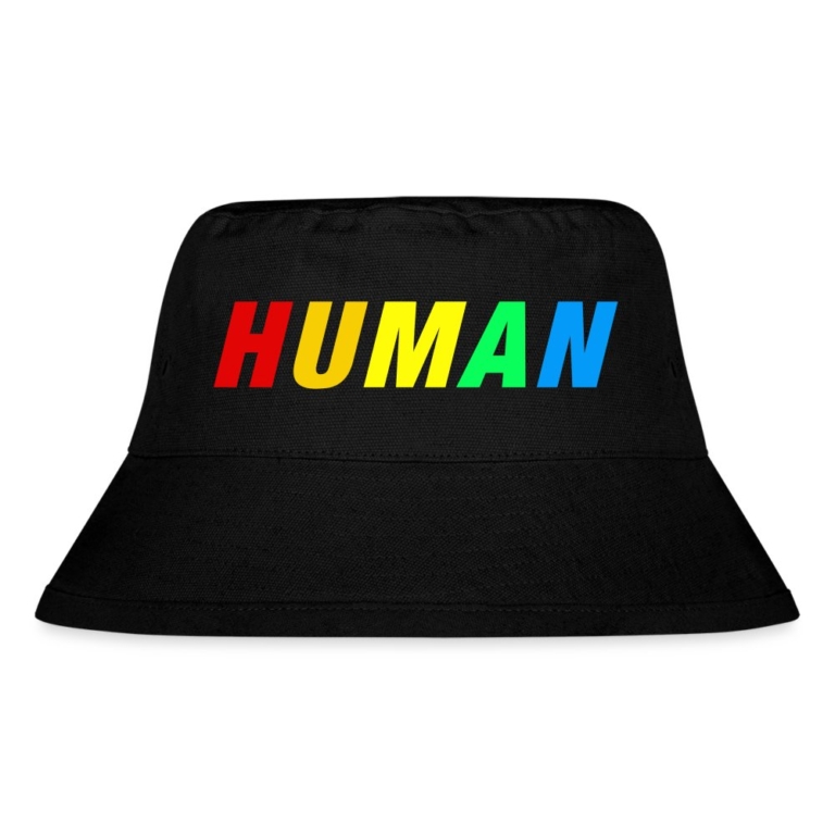 human-lgbtq-stanleystella-recycelter-bucket-hat-schwarz