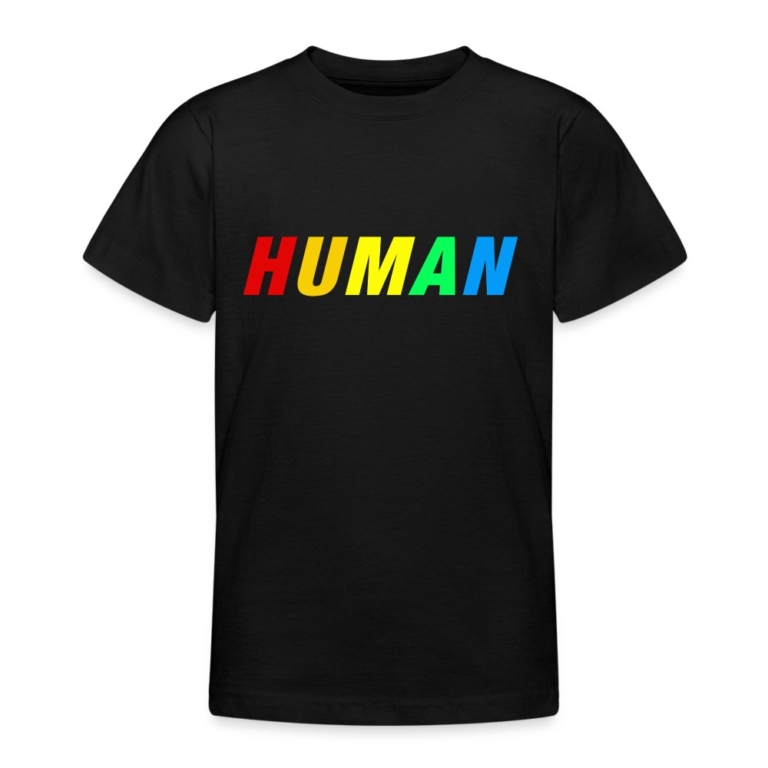 human-lgbtq-teenager-t-shirt-schwarz