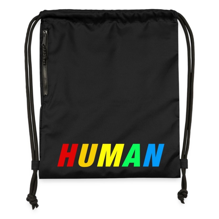 human-lgbtq-turnbeutel-aus-recycling-material-schwarz