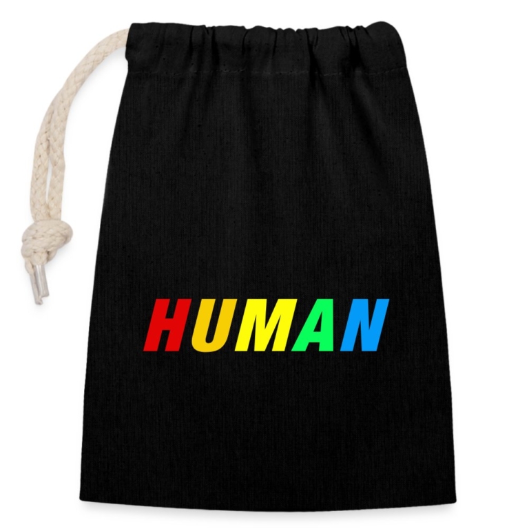human-lgbtq-verschliessbarer-geschenkbeutel-aus-baumwolle-14x20cm-schwarz