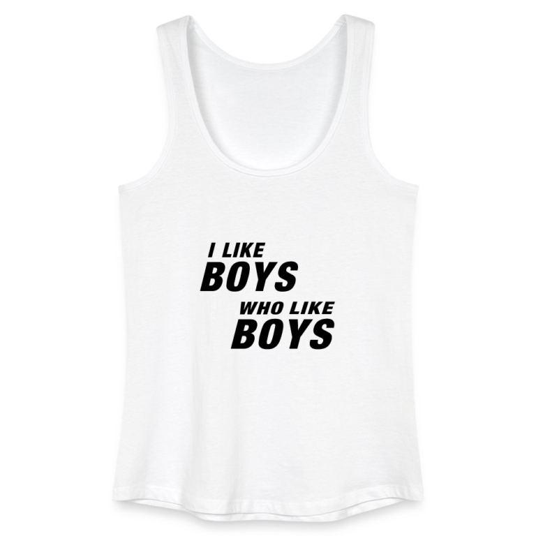 i-like-boys-who-like-boys-black-frauen-bio-tank-top-weiss