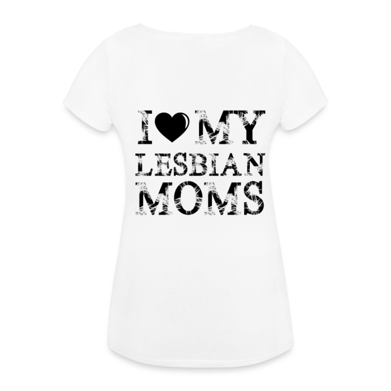 i-love-my-lesbian-moms-frauen-schwangerschafts-t-shirt-weiss