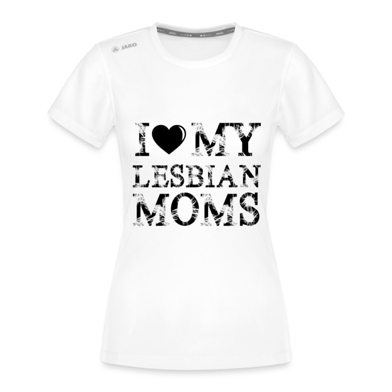 i-love-my-lesbian-moms-jako-frauen-t-shirt-run-20-weiss