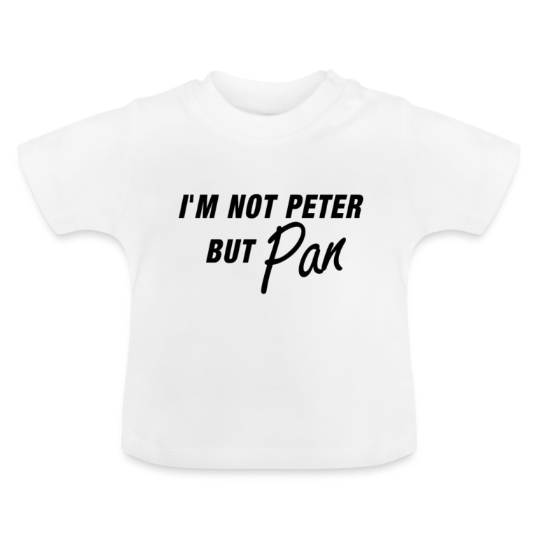 im-not-peter-but-pan-baby-bio-t-shirt-mit-rundhals-weiss