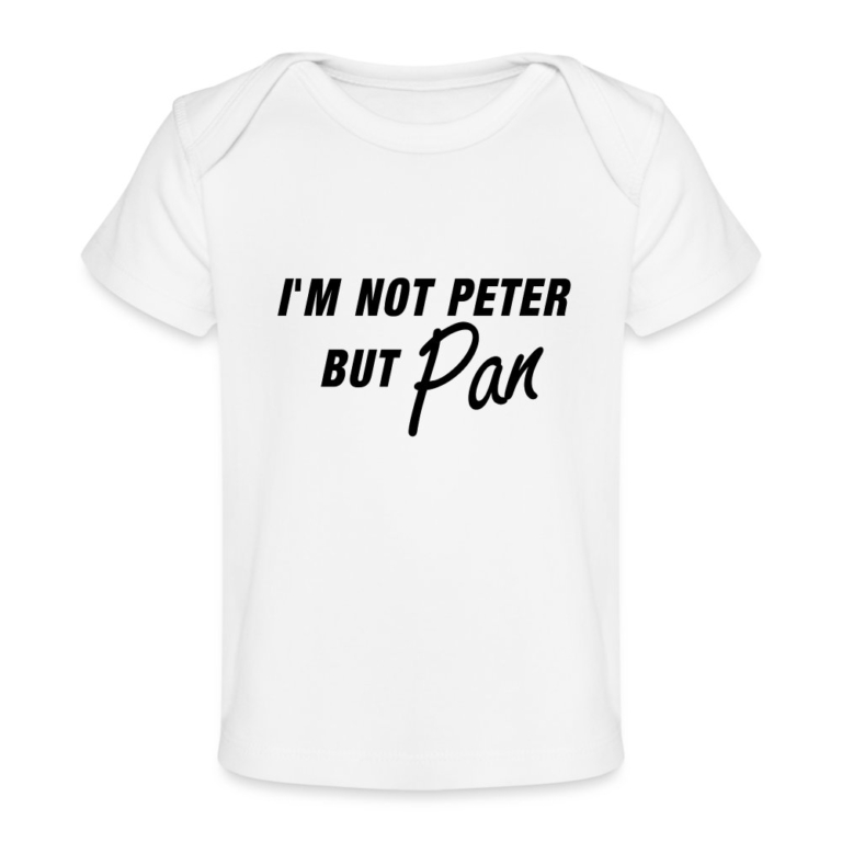 im-not-peter-but-pan-baby-bio-t-shirt-weiss