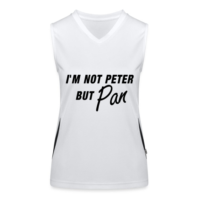 im-not-peter-but-pan-funktionelles-kontrast-tank-top-fuer-frauen-weiss-schwarz