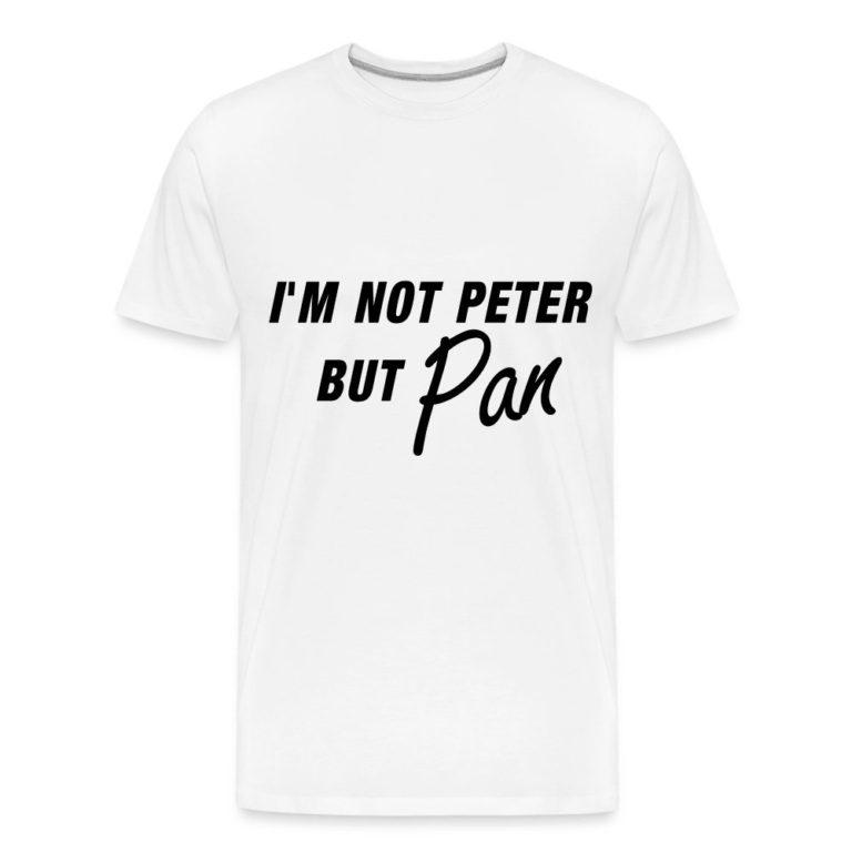 im-not-peter-but-pan-maenner-premium-bio-t-shirt-weiss