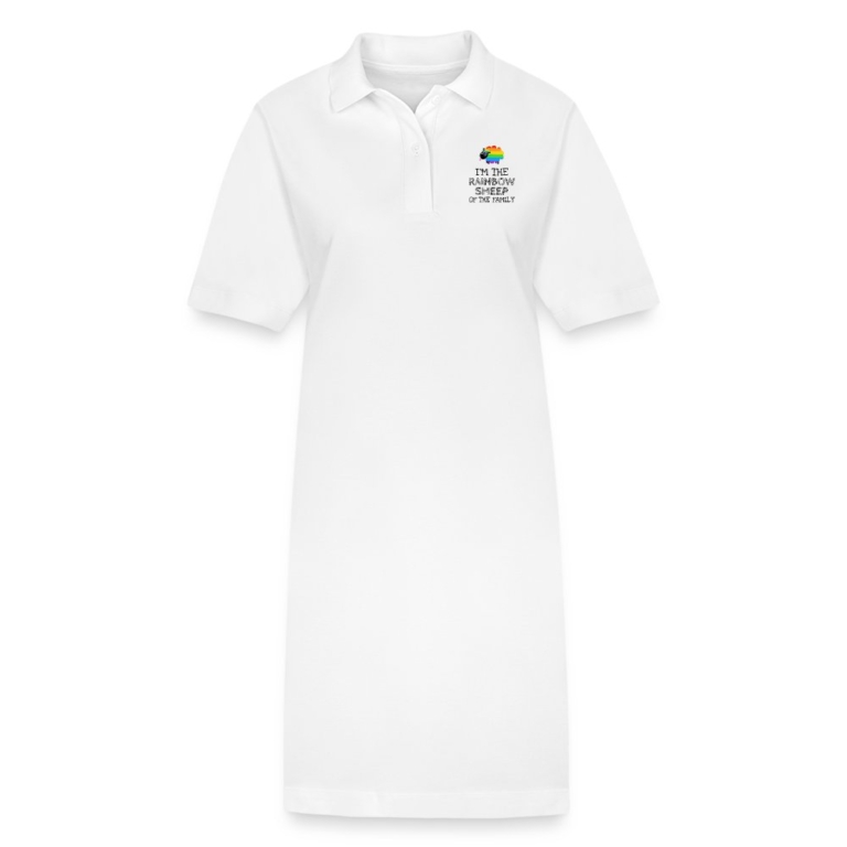 im-the-rainbow-sheep-of-the-family-stanleystella-frauen-bio-polokleid-paiger-weiss
