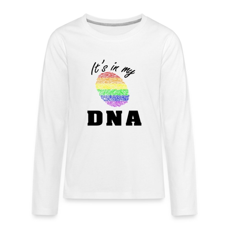 its-in-my-dna-teenager-premium-langarmshirt-weiss