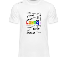 Languages LGBTQ+ - JAKO Männer T-Shirt Run 2.0 Weiß