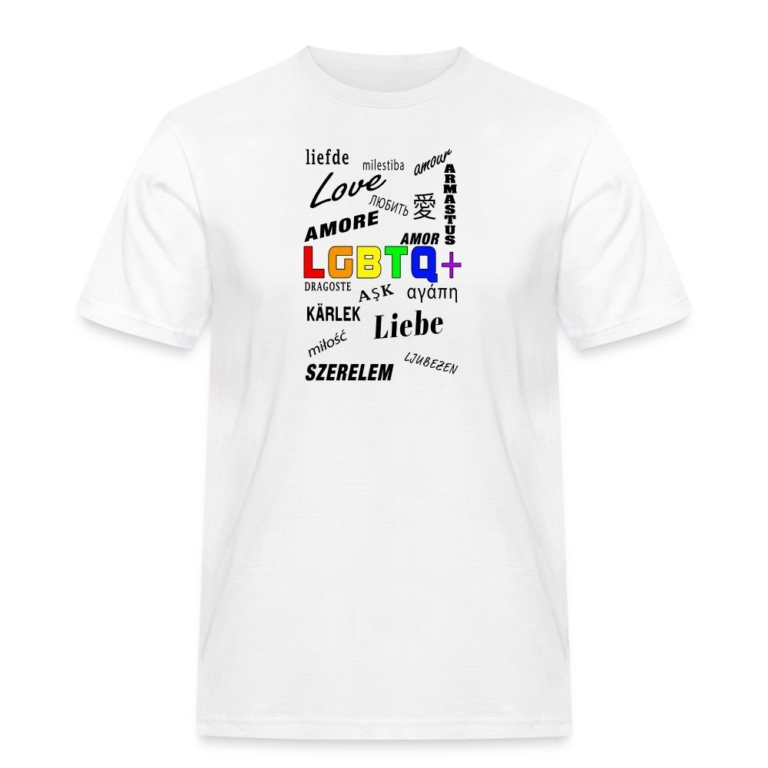 languages-lgbtq-maenner-workwear-t-shirt-weiss