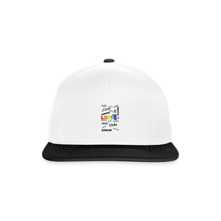 languages-lgbtq-snapback-cap-weiss-schwarz