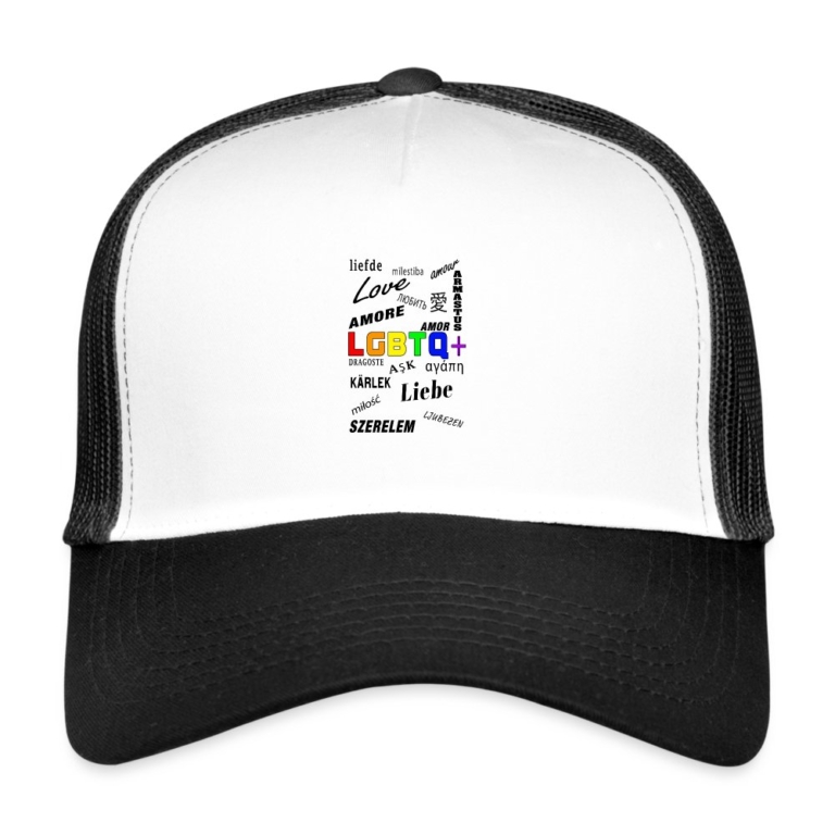 languages-lgbtq-trucker-cap-weiss-schwarz