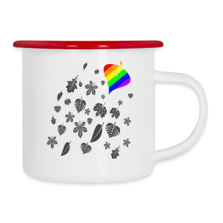 leaves-lgbtq-emaille-tasse-weiss-rot