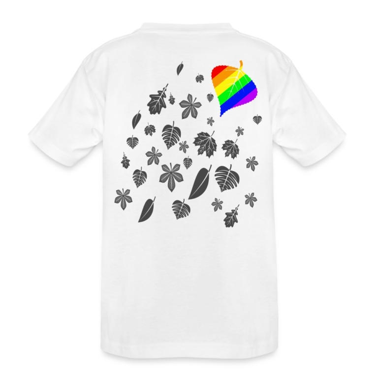 leaves-lgbtq-kinder-premium-bio-t-shirt-weiss