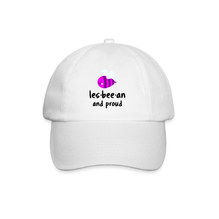 lesbian-an-proud-baseballkappe-weiss-weiss
