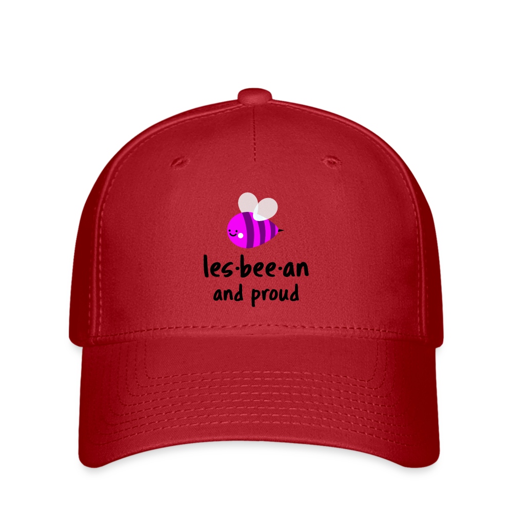 Lesbian an proud - Flexfit Cap Rot