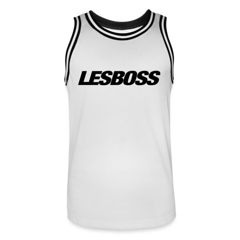 lesboss-maenner-basketball-trikot-weiss-schwarz