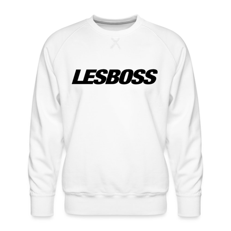 lesboss-maenner-premium-pullover-weiss