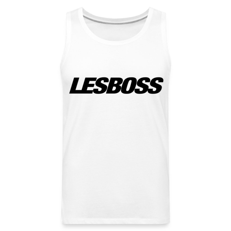 lesboss-maenner-premium-tank-top-weiss